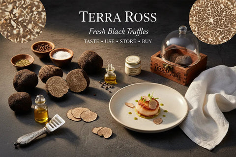 Fresh Black Truffles: Taste, Use, Store, Buy Terra Ross