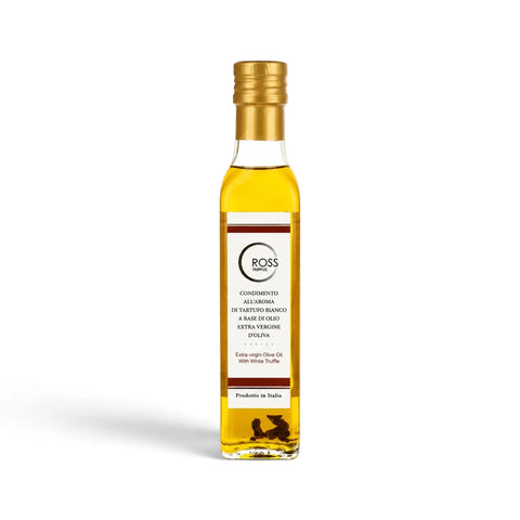 250 ml bottle of white truffle-flavoured extra virgin olive oil for canine scent training