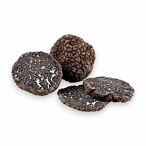 Fresh Tuber melanosporum A Grade specimens showing natural variation in shape and surface condition