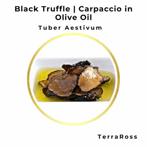 1 kg can of Summer Truffle Carpaccio in Olive Oil